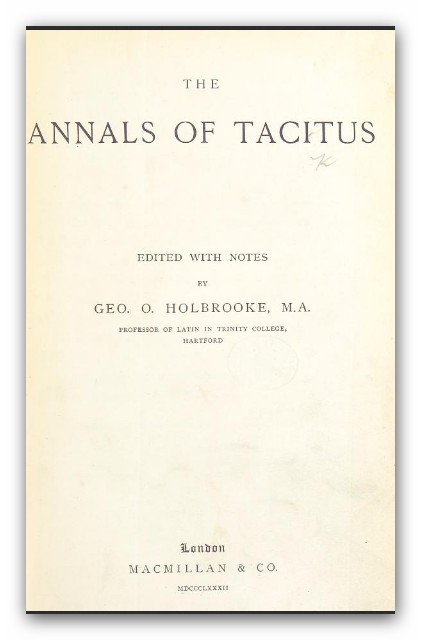 The_annals_of_Tacitus