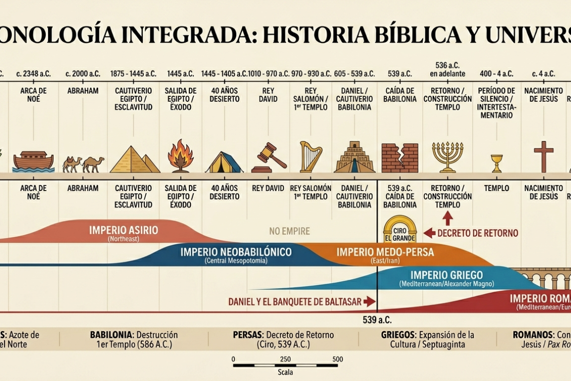 Tabal cronologica Biblia - Historia